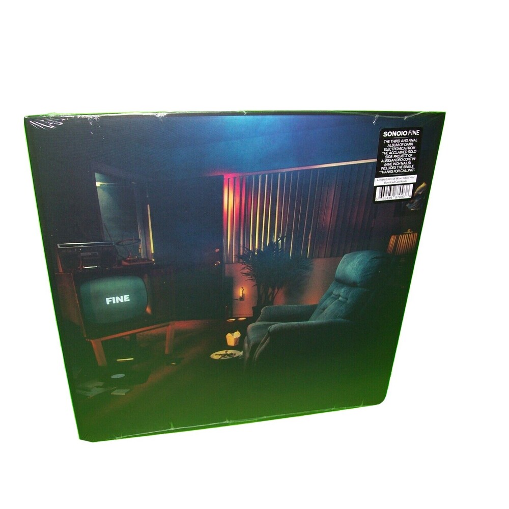 SONOIO ‎Fine Vinyl LP Record Limited Edition 100 Yellow Nine Inch Nails Darkwave